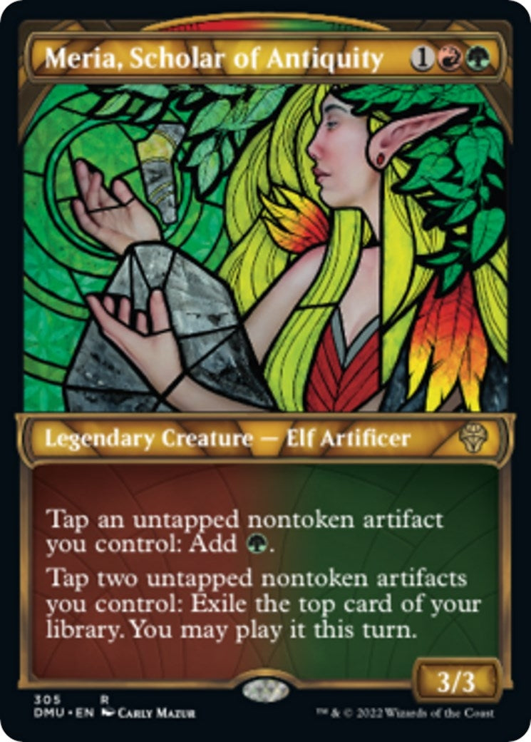 Image for Meria, Scholar of Antiquity (Showcase) (305) [Dominaria United] - Magic: The Gathering