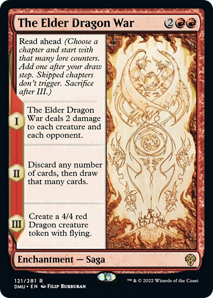 Image for The Elder Dragon War (121) [Dominaria United] - Magic: The Gathering