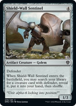 Image for Shield-Wall Sentinel (238) [Dominaria United] - Magic: The Gathering