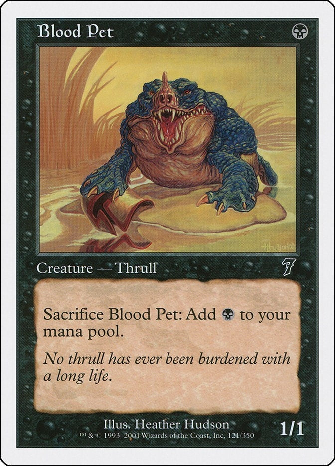 Image for Blood Pet (121) [7th Edition] - Magic: The Gathering