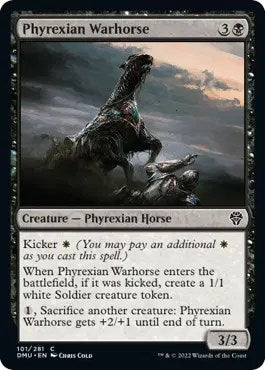 Image for Phyrexian Warhorse (101) [Dominaria United] - Magic: The Gathering