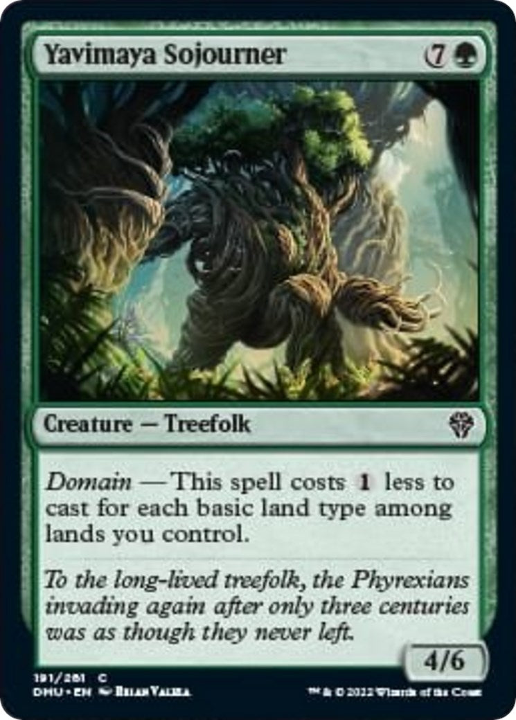 Image for Yavimaya Sojourner (191) [Dominaria United] - Magic: The Gathering