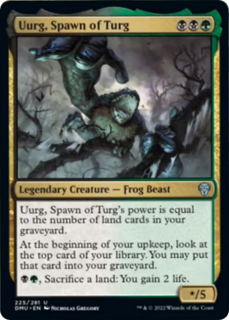 Image for Uurg, Spawn of Turg (225) [Dominaria United] - Magic: The Gathering