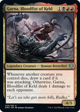 Image for Garna, Bloodfist of Keld (200) [Dominaria United] - Magic: The Gathering