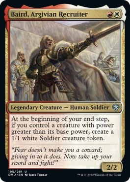 Image for Baird, Argivian Recruiter (195) [Dominaria United] - Magic: The Gathering