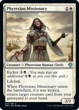 Image for Phyrexian Missionary (27) [Dominaria United] - Magic: The Gathering