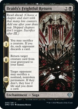 Image for Braids's Frightful Return (85) [Dominaria United] - Magic: The Gathering