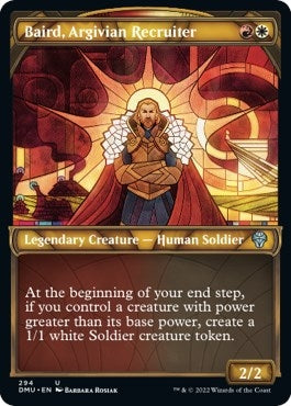 Image for Baird, Argivian Recruiter (Showcase) (294) [Dominaria United] - Magic: The Gathering