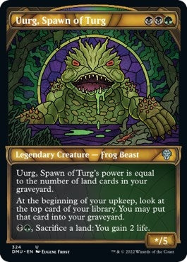 Image for Uurg, Spawn of Turg (Showcase) (324) [Dominaria United] - Magic: The Gathering
