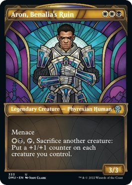 Image for Aron, Benalia's Ruin (Textured Foil) (333) [Dominaria United] - Magic: The Gathering