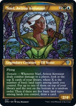Image for Nael, Avizoa Aeronaut (Textured Foil) (347) [Dominaria United] - Magic: The Gathering
