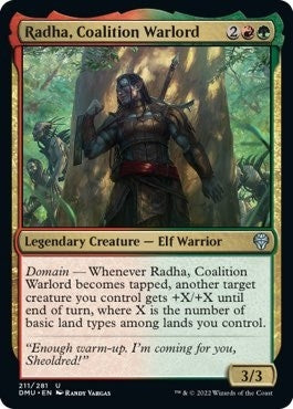 Image for Radha, Coalition Warlord (211) [Dominaria United] - Magic: The Gathering