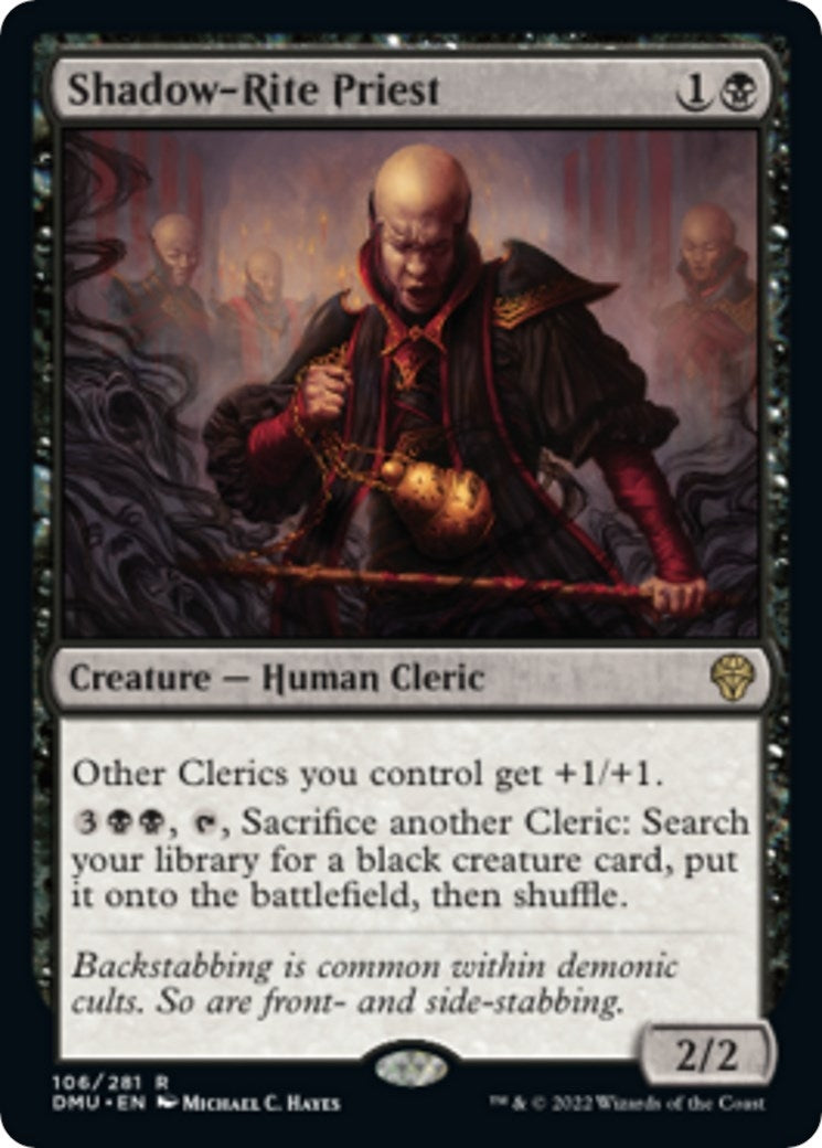 Image for Shadow-Rite Priest (106) [Dominaria United] - Magic: The Gathering