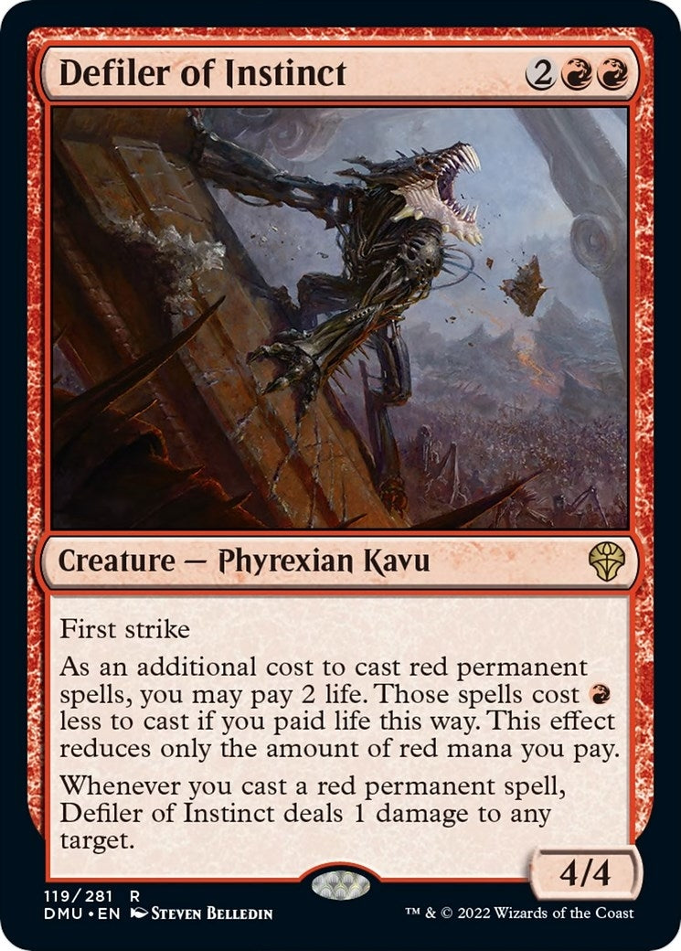 Image for Defiler of Instinct (119) [Dominaria United] - Magic: The Gathering
