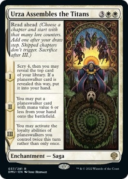Image for Urza Assembles the Titans (37) [Dominaria United] - Magic: The Gathering