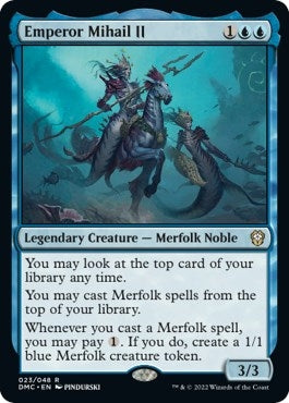 Image for Emperor Mihail II (23) [Dominaria United] - Magic: The Gathering