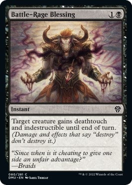 Image for Battle-Rage Blessing (80) [Dominaria United] - Magic: The Gathering