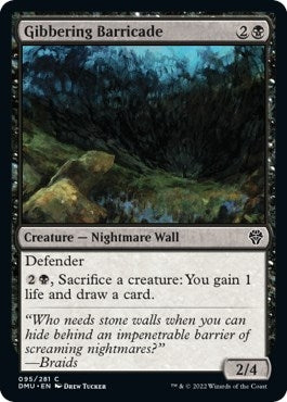 Image for Gibbering Barricade (95) [Dominaria United] - Magic: The Gathering