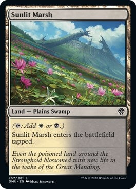 Image for Sunlit Marsh (257) [Dominaria United] - Magic: The Gathering