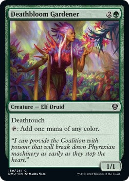 Image for Deathbloom Gardener (159) [Dominaria United] - Magic: The Gathering