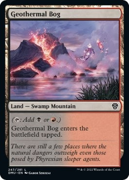 Image for Geothermal Bog (247) [Dominaria United] - Magic: The Gathering