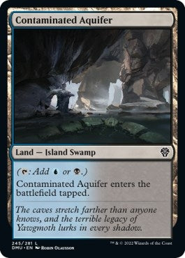 Image for Contaminated Aquifer (245) [Dominaria United] - Magic: The Gathering