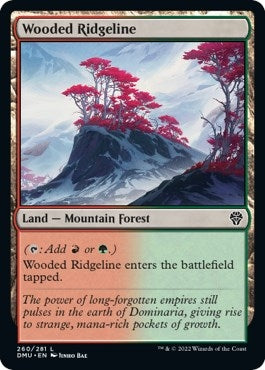 Image for Wooded Ridgeline (260) [Dominaria United] - Magic: The Gathering