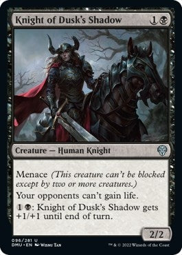 Image for Knight of Dusk's Shadow (96) [Dominaria United] - Magic: The Gathering