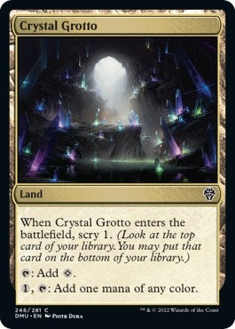 Image for Crystal Grotto (246) [Dominaria United] - Magic: The Gathering