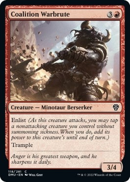 Image for Coalition Warbrute (118) [Dominaria United] - Magic: The Gathering
