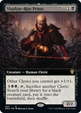Image for Shadow-Rite Priest (Extended Art) (403) [Dominaria United] - Magic: The Gathering
