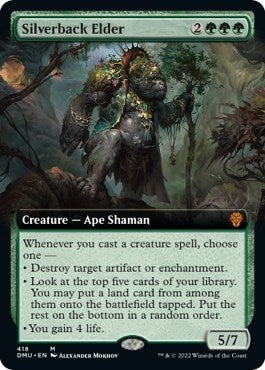 Image for Silverback Elder (Extended Art) (418) [Dominaria United] - Magic: The Gathering