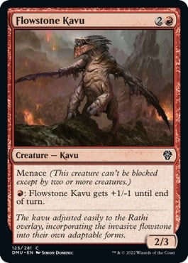 Image for Flowstone Kavu (125) [Dominaria United] - Magic: The Gathering