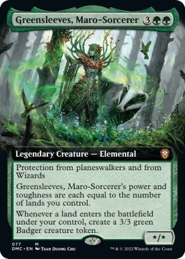 Image for Greensleeves, Maro-Sorcerer (Extended Art) (77) [Dominaria United] - Magic: The Gathering