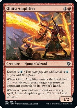 Image for Ghitu Amplifier (127) [Dominaria United] - Magic: The Gathering