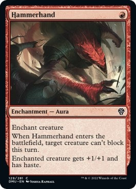 Image for Hammerhand (129) [Dominaria United] - Magic: The Gathering