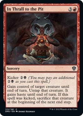 Image for In Thrall to the Pit (132) [Dominaria United] - Magic: The Gathering