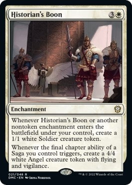 Image for Historian's Boon (21) [Dominaria United] - Magic: The Gathering