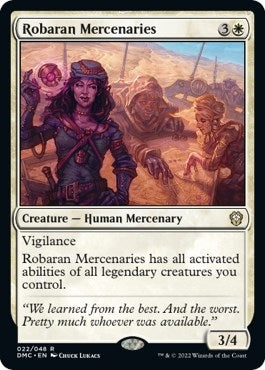 Image for Robaran Mercenaries (22) [Dominaria United] - Magic: The Gathering