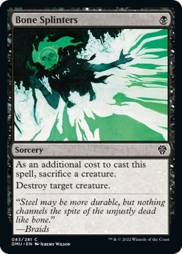 Image for Bone Splinters (83) [Dominaria United] - Magic: The Gathering