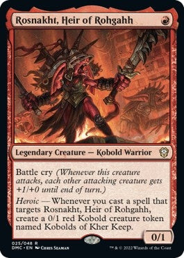 Rosnakht, Heir of Rohgahh (25) [Commander: Dominaria United]