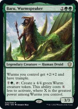 Image for Baru, Wurmspeaker (26) [Dominaria United] - Magic: The Gathering