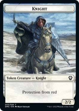 Image for Knight Token (3) [Dominaria United] - Magic: The Gathering