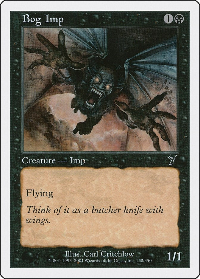 Image for Bog Imp (122) [7th Edition] - Magic: The Gathering