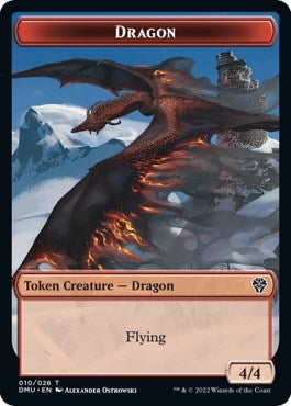 Image for Dragon Token (10) [Dominaria United] - Magic: The Gathering