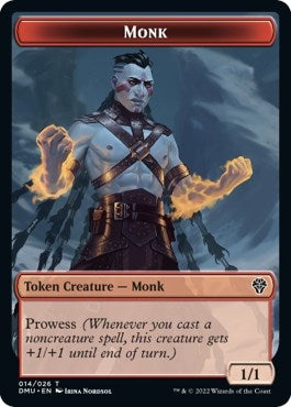 Image for Monk Token (14) [Dominaria United] - Magic: The Gathering