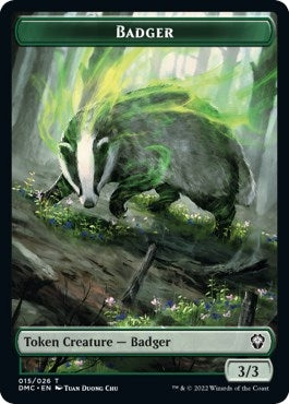 Image for Badger Token (15) [Dominaria United] - Magic: The Gathering