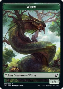 Image for Wurm Token (19) [Dominaria United] - Magic: The Gathering