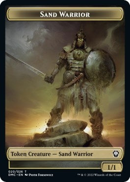 Image for Sand Warrior Token (20) [Dominaria United] - Magic: The Gathering