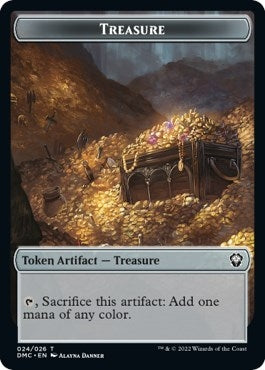 Image for Treasure Token (24) [Dominaria United] - Magic: The Gathering